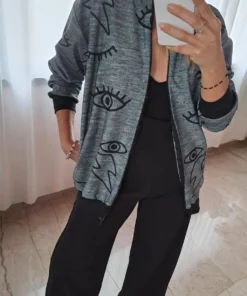 Bomber Diseño, con bolsillos, lycra calidad premium sublimado.