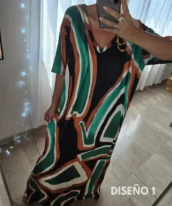 Vestido África Diseño sublimado