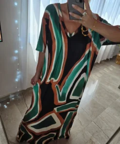 Vestido África Diseño sublimado