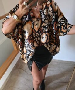 Maxi Blusa Rita Tela Cey